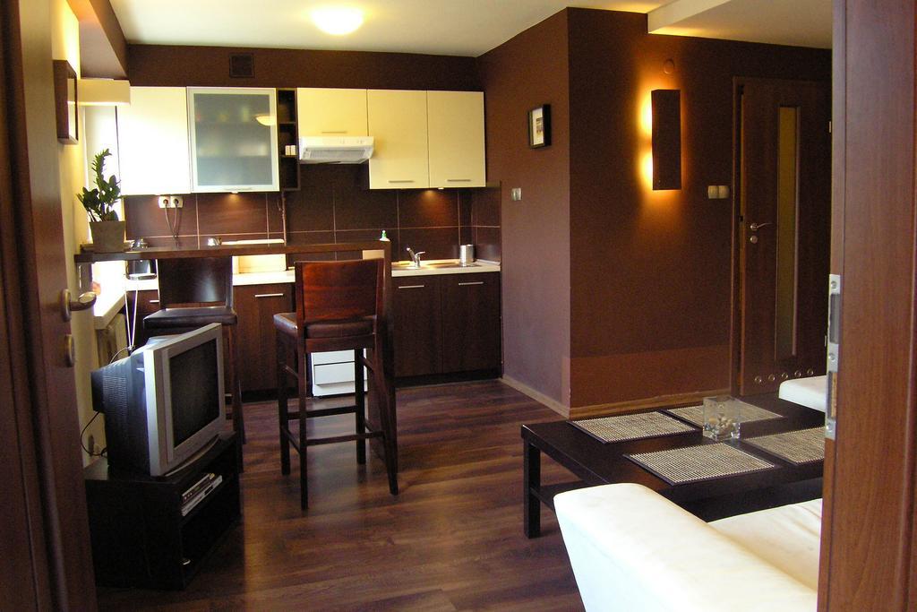 Irish Apartment クラクフ 部屋 写真